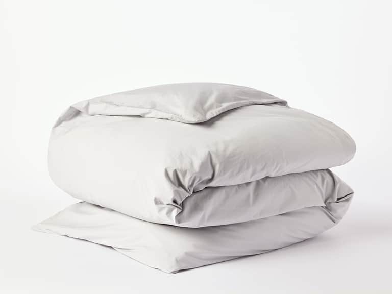 Refined Organic Percale Duvet Cover image