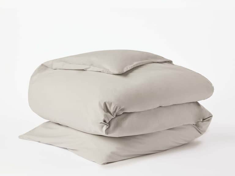 Refined Organic Percale Duvet Cover image