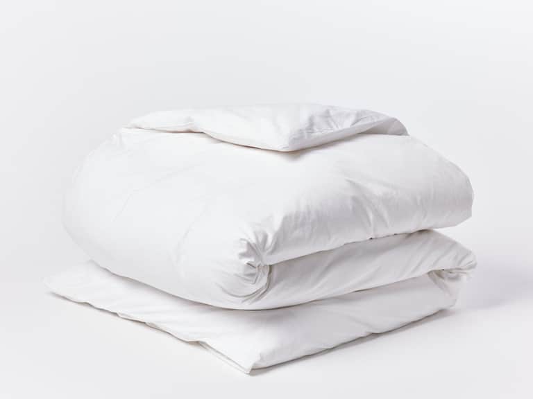 Refined Organic Percale Duvet Cover image