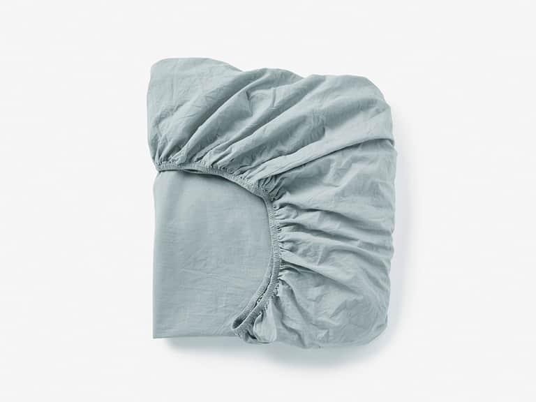 Organic Crinkled Percale&trade; Fitted Sheet image