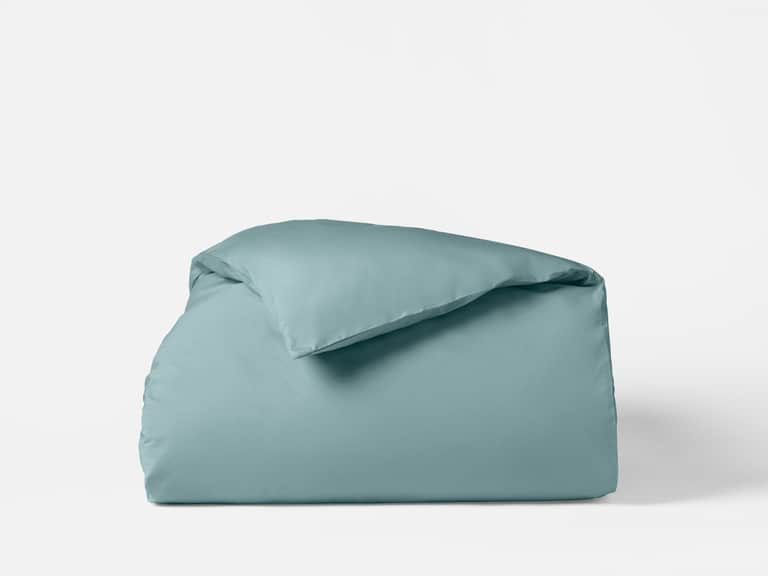Refined Organic Percale Duvet Cover image