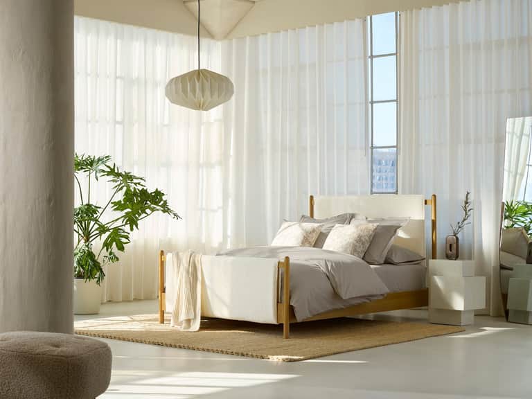 Refined Organic Percale Duvet Cover image