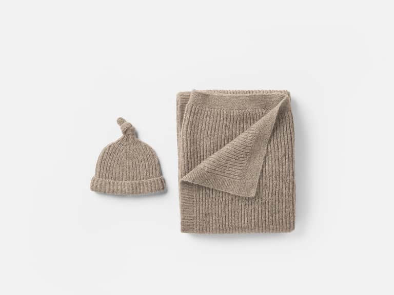 Andes Suri Alpaca Knit Baby Gift Set image