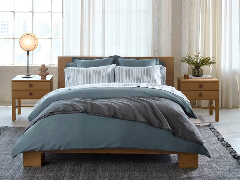 Cloud Soft Organic Sateen Duvet Cover image