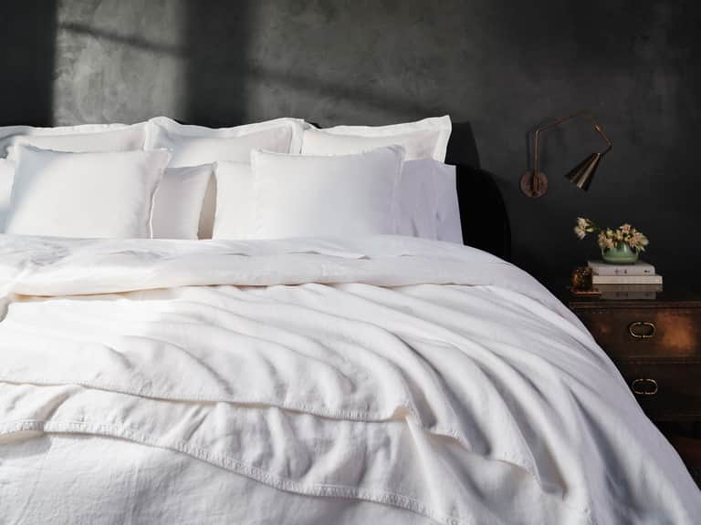 Organic Relaxed Linen Duvet Cover image