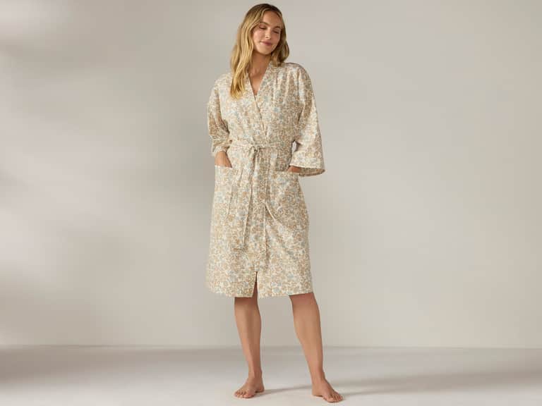 Women's Isla Organic Cotton Robe image