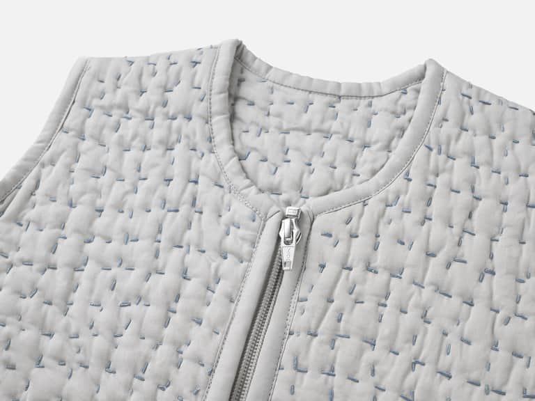 Pebbled Handstitched Organic Snuggle Sack image