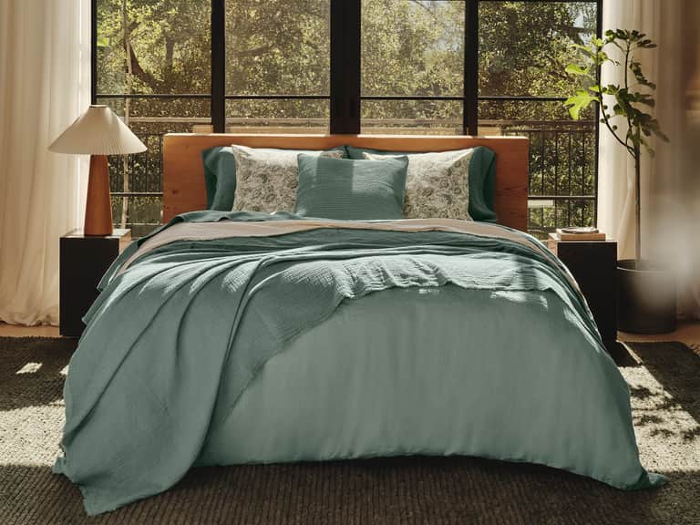 Organic Relaxed Linen Duvet Cover image