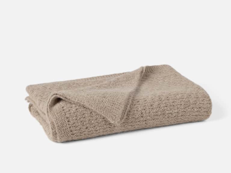 Alpamayo Suri Alpaca Knit Throw image