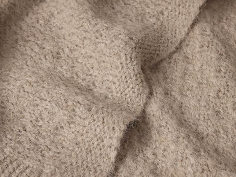 Alpamayo Suri Alpaca Knit Throw image