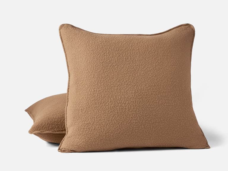 Cascade Organic Matelasse Sham image