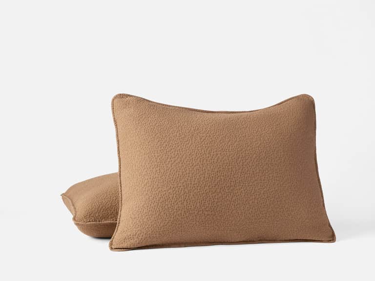 Cascade Organic Matelasse Sham image