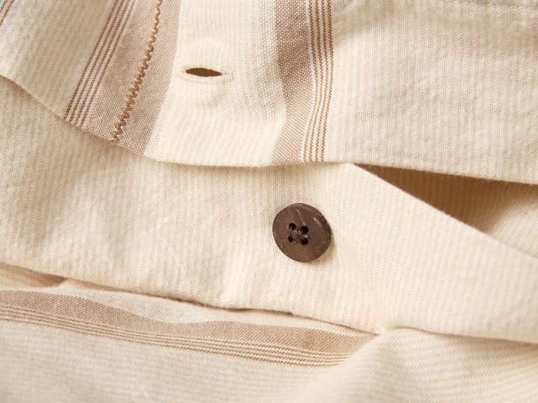 Cazadero Stripe Organic Duvet Cover image