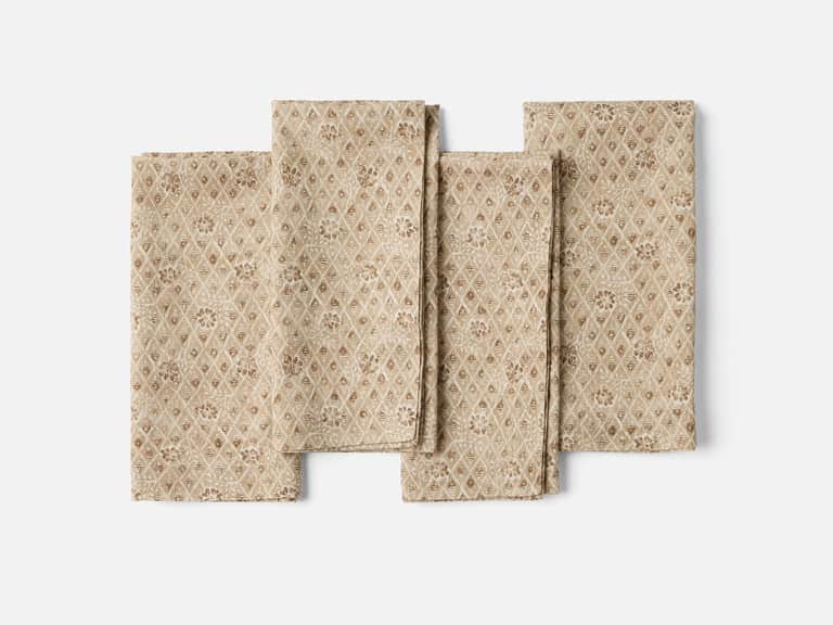 Coral Bell Print Napkins, Set of 4 image