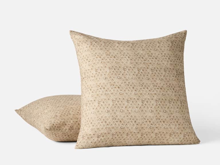 Coral Bell Print Decorative Pillow Cover image