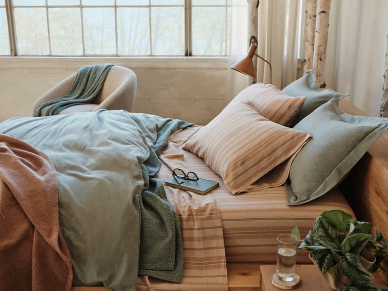 Cloud Brushed&trade; Organic Flannel Duvet Cover image