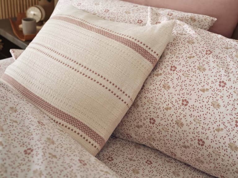 Organic Print Percale Sheet Set image