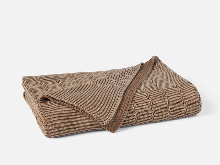 Ivy Organic Knit Throw image