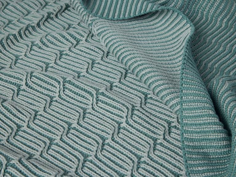 Ivy Organic Knit Throw image