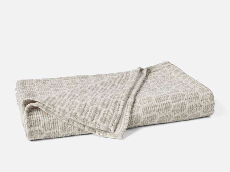 Mirada Organic Matelasse Coverlet image