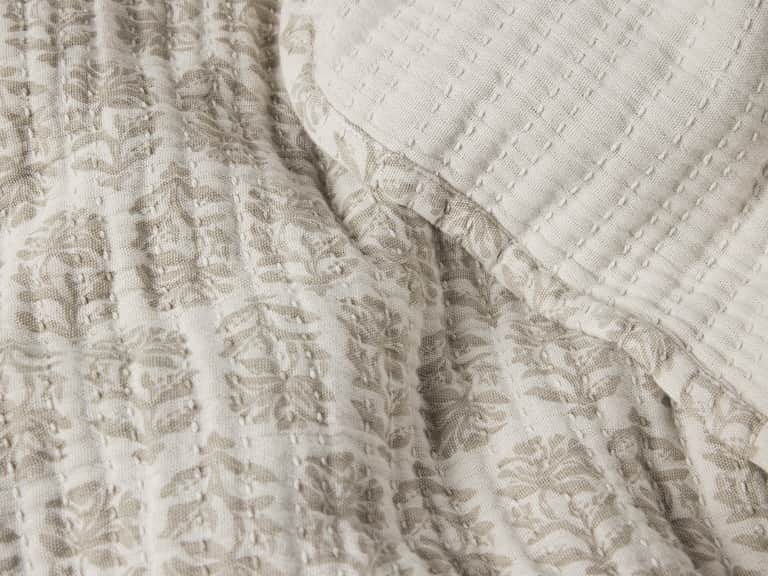 Mirada Organic Matelasse Throw image