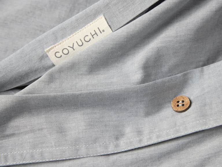 Organic Crinkled Percale&trade; Duvet Cover image