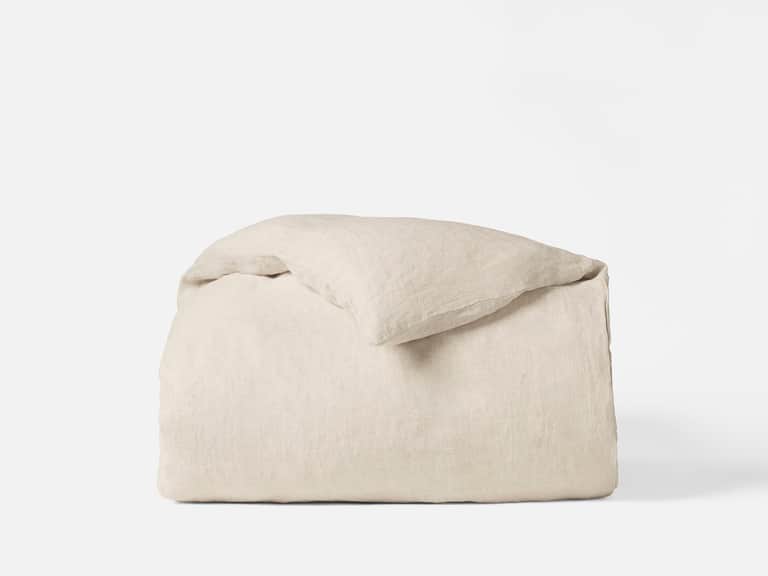 Organic Relaxed Linen Duvet Cover image