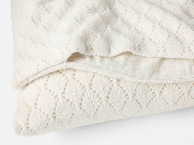 Paracas Alpaca Cotton Knit Decorative Pillow Cover image