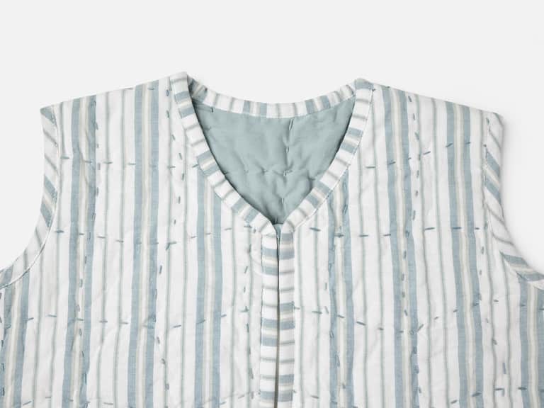 Pebbled Handstitched Organic Snuggle Sack image