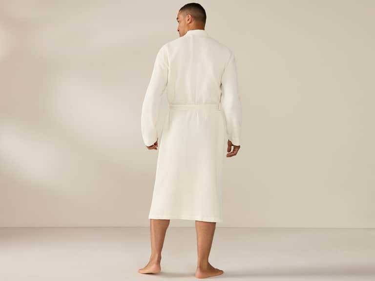 Unisex Organic Waffle Robe image