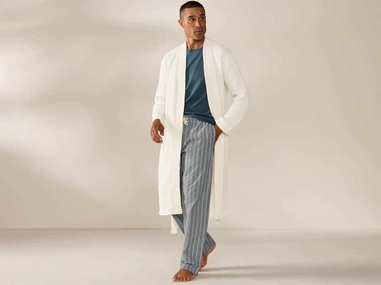 Unisex Organic Waffle Robe image