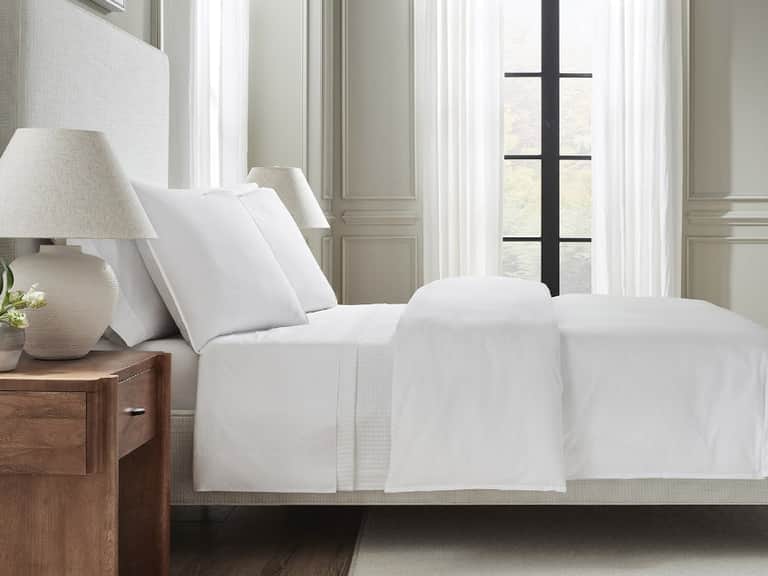 SFERRA Giza 45 Corto Percale Duvet Cover image