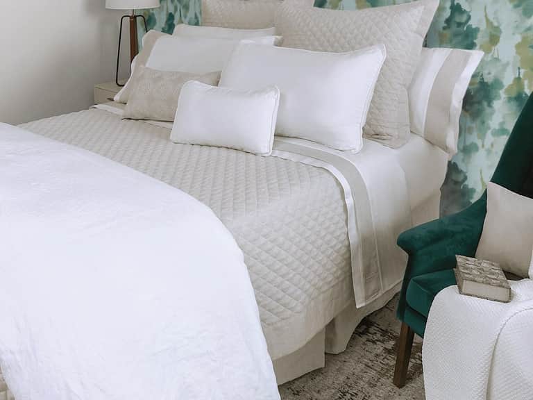 Bovi Hudson Linen Bed Skirt image