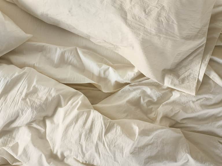 Organic Crinkled Percale&trade; Fitted Sheet image