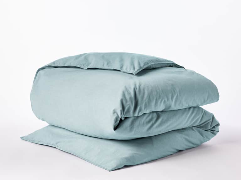 Organic Crinkled Percale&trade; Duvet Cover image
