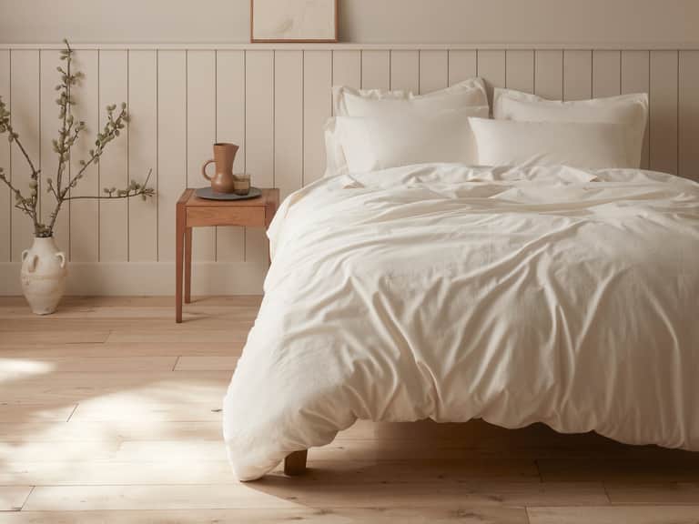 Cloud Soft Organic Sateen Duvet Cover image