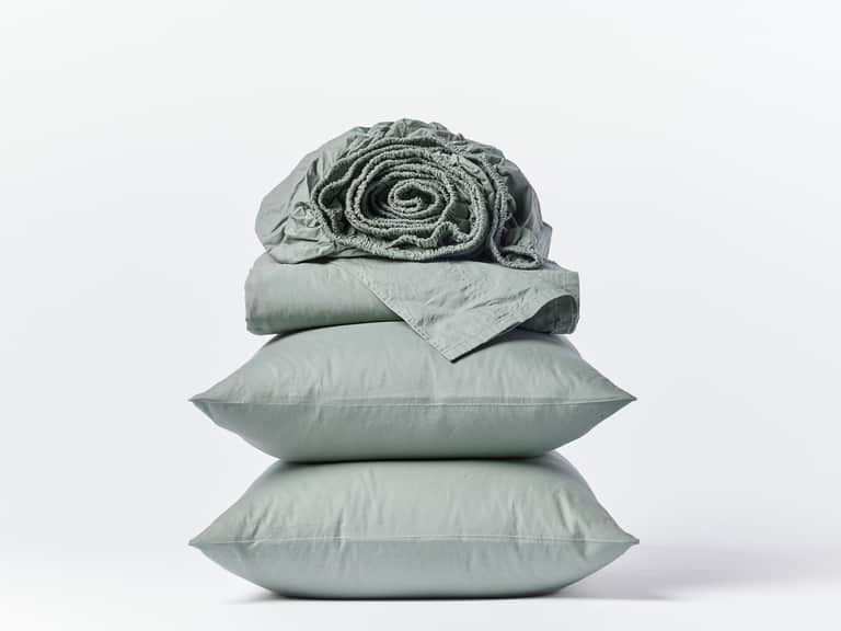 Organic Crinkled Percale&trade; Sheet Set image