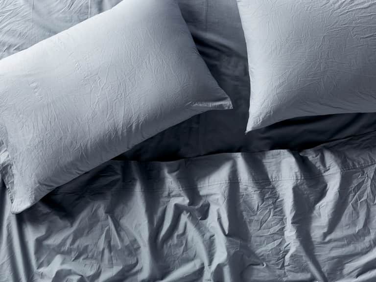 Organic Crinkled Percale&trade; Fitted Sheet image