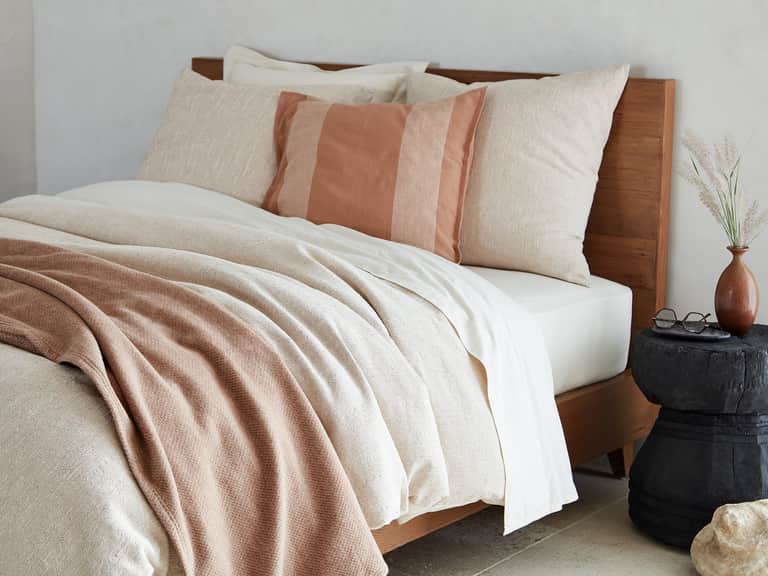 Sequoia Washable Organic Cotton and Wool Blanket image