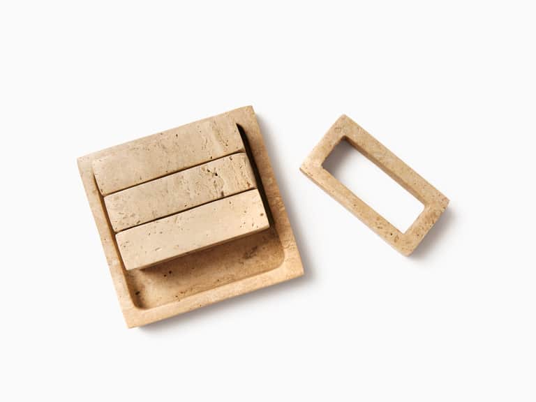 Travertino Napkin Rings image