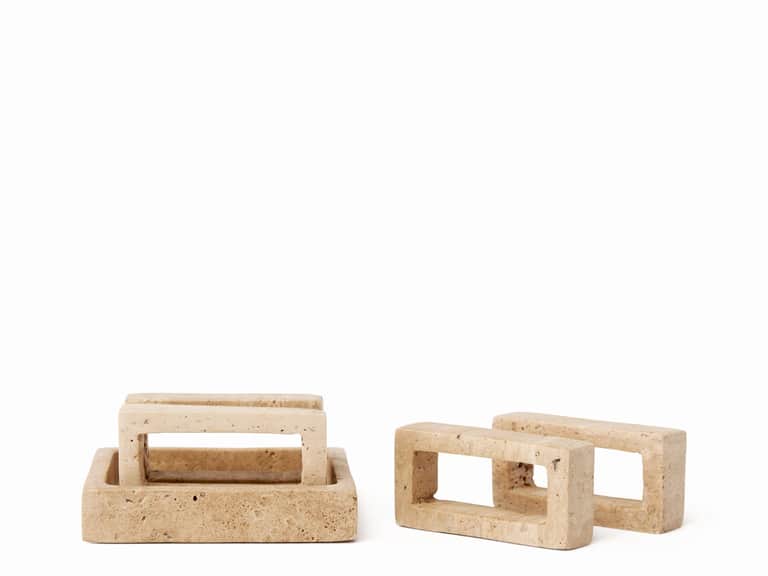 Travertino Napkin Rings image