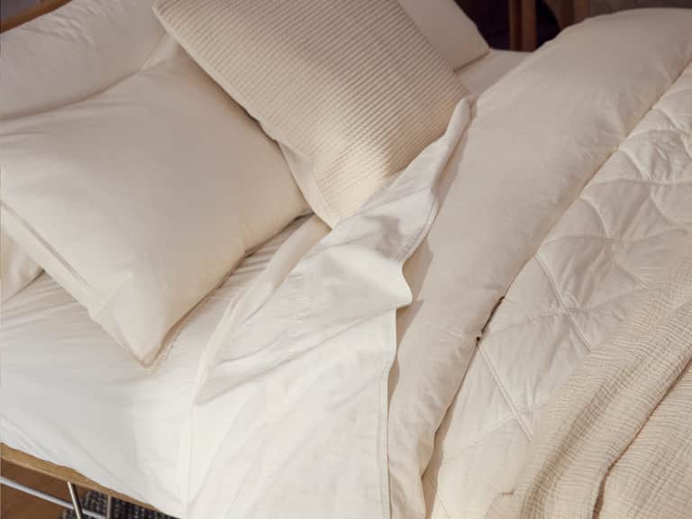 Organic Crinkled Percale&trade; Sheet Set image