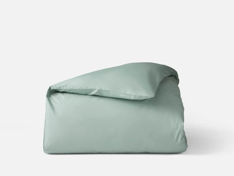 Refined Organic Percale Duvet Cover image