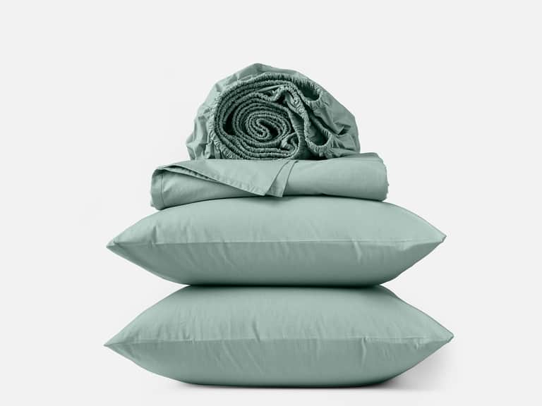 Refined Organic Percale Sheet Set image