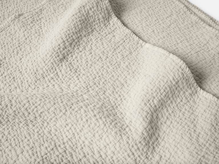 Cascade Organic Matelasse Coverlet image