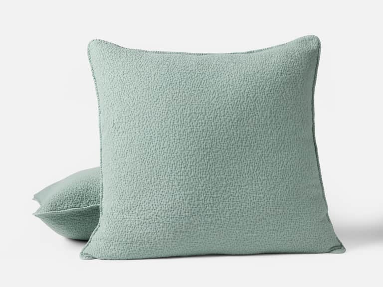 Cascade Organic Matelasse Sham image
