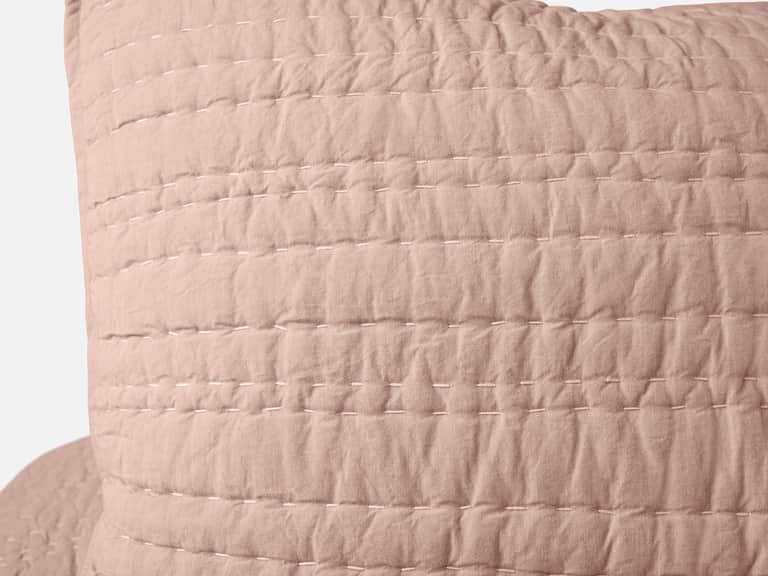 Channel Handstitched Organic Sham image