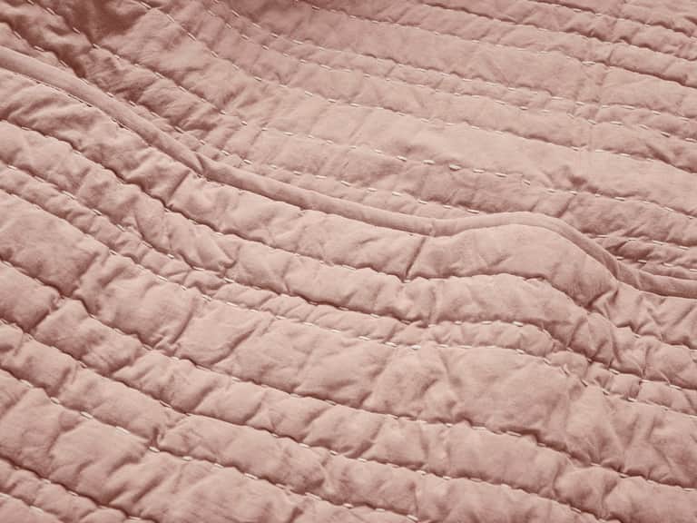 Channel Handstitched Organic Quilt image