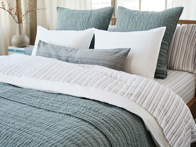 Organic Crinkled Percale&trade; Sheet Set image