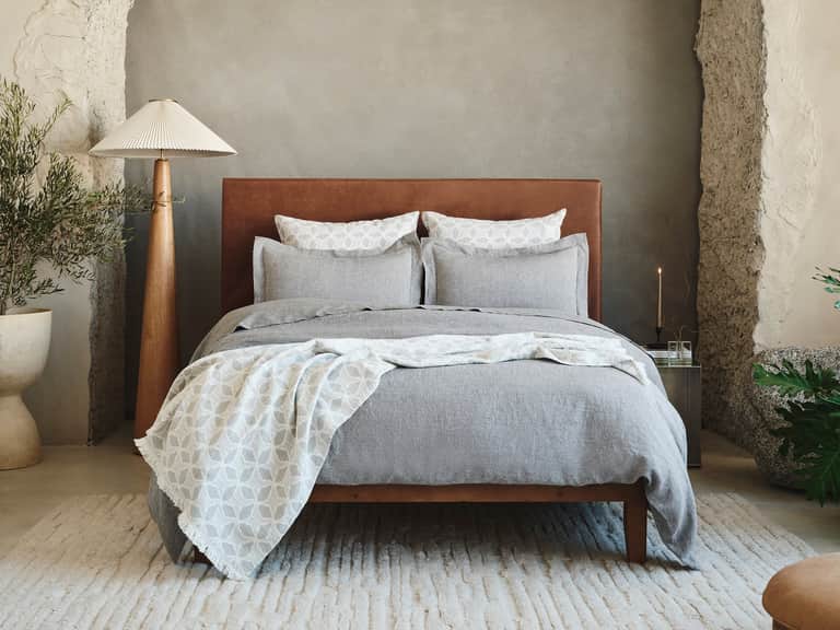 Organic Relaxed Linen Duvet Cover image